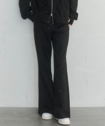 Lallana�i�����[�i�j�́uLame coco frill straight sweatpants/�����R�R�t�����X�g���[�g�X�E�F�b�g�p���c�i���̑��p���c�j�v