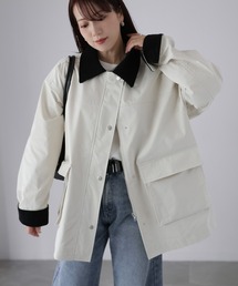 Riberry | コーデュロイ切替配色カバーオール(カバーオール)