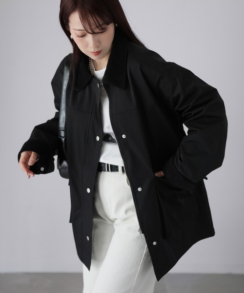 セール】コーデュロイ切替配色カバーオール（カバーオール）｜Riberry