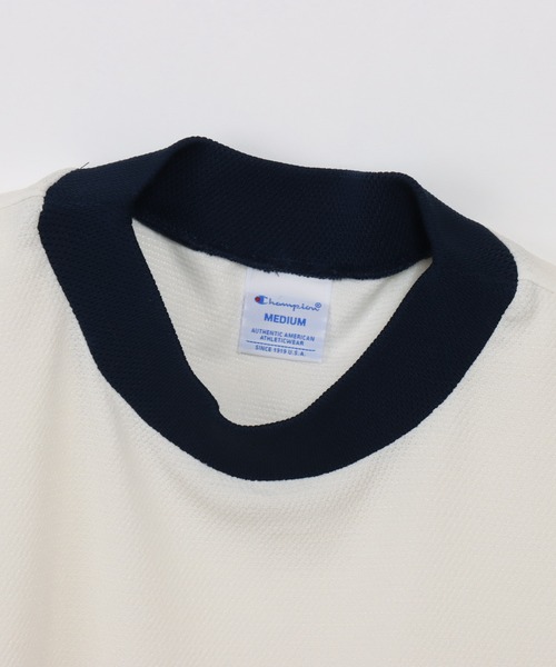 Champion Golf(チャンピオンゴルフ)の「【Champion/チャンピオン】レディース GOLF ショートスリーブモックネックシャツ(Tシャツ/カットソー・レディース・オフホワイト/ネイビー/ブラック・LARGE/MEDIUM)」の7枚目の写真