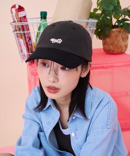 PENNEYS（ぺニーズ）の「【PENNEY'S】配色キャップ（キャップ・レディース・ブルー/ブラック/アイボリー・FREE）」の2枚目の写真