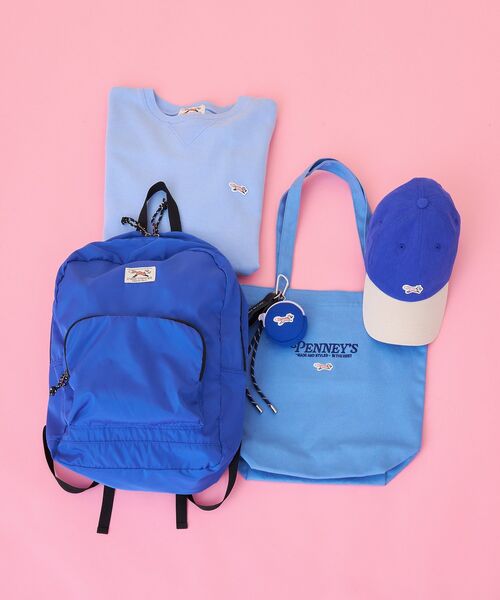 PENNEYS（ぺニーズ）の「【PENNEY'S】配色キャップ（キャップ・レディース・ブルー/ブラック/アイボリー・FREE）」の18枚目の写真