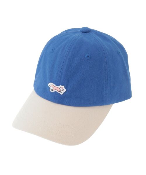 PENNEYS（ぺニーズ）の「【PENNEY'S】配色キャップ（キャップ・レディース・ブルー/ブラック/アイボリー・FREE）」の6枚目の写真