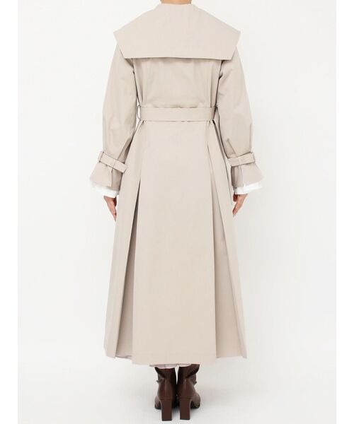 dazzlin(ダズリン)の「ビッグカラーフリルスリーブトレンチコート(トレンチコート・レディース・ピンク/ベージュ・FREE)」の20枚目の写真