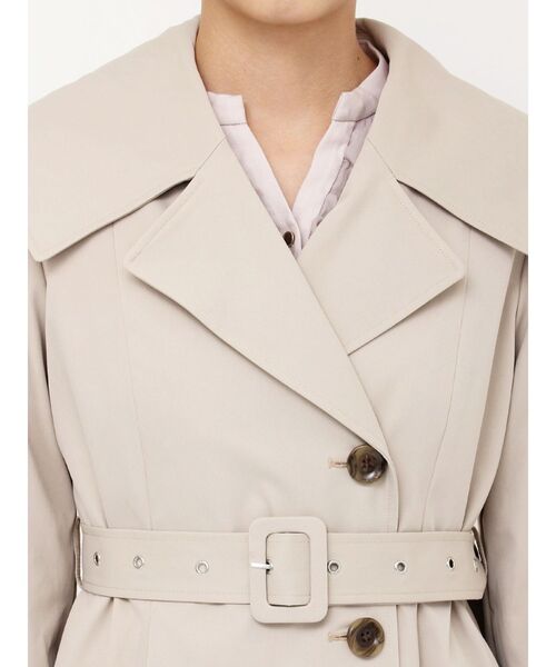 dazzlin(ダズリン)の「ビッグカラーフリルスリーブトレンチコート(トレンチコート・レディース・ピンク/ベージュ・FREE)」の21枚目の写真