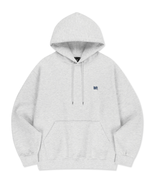 BROWNBREATH（ブラウンブレス）の「PATCHWORK TAG HOODIE - ASH（パーカー・レディース・その他・SMALL/MEDIUM/LARGE/X-LARGE）」の2枚目の写真