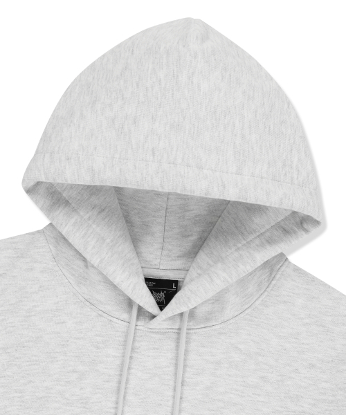 BROWNBREATH（ブラウンブレス）の「PATCHWORK TAG HOODIE - ASH（パーカー・レディース・その他・SMALL/MEDIUM/LARGE/X-LARGE）」の3枚目の写真