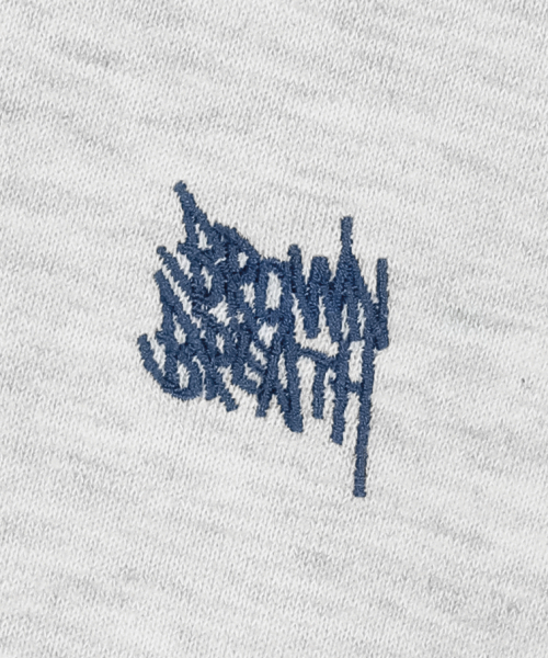 BROWNBREATH（ブラウンブレス）の「PATCHWORK TAG HOODIE - ASH（パーカー・レディース・その他・SMALL/MEDIUM/LARGE/X-LARGE）」の5枚目の写真