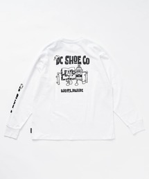 DC SHOES（ディーシーシューズ）の「DC SHOES メンズ 26 PLAY BUDDY LS ロンT 長袖Ｔシャツ【2026年春夏モデル】/袖プリント・バックプリント（Tシャツ/カットソー）」