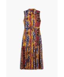 Desigual | Christian Lacroix エスニックプリント×ティアードシルエット ノースリーブドレス(ワンピース)