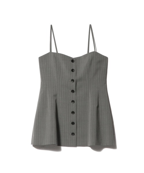 ESTNATION（エストネーション）の「ESTNATION / ピンストライプ ビスチェ（キャミソール・レディース・グレー系その他/ダークネイビー・38/36）」の6枚目の写真