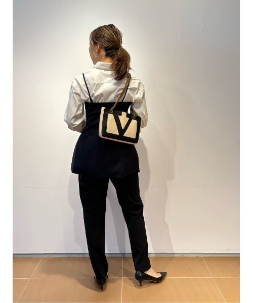 ESTNATION（エストネーション）の「ESTNATION / ピンストライプ ビスチェ（キャミソール・レディース・グレー系その他/ダークネイビー・38/36）」の16枚目の写真