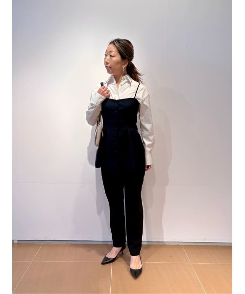 ESTNATION（エストネーション）の「ESTNATION / ピンストライプ ビスチェ（キャミソール・レディース・グレー系その他/ダークネイビー・38/36）」の17枚目の写真