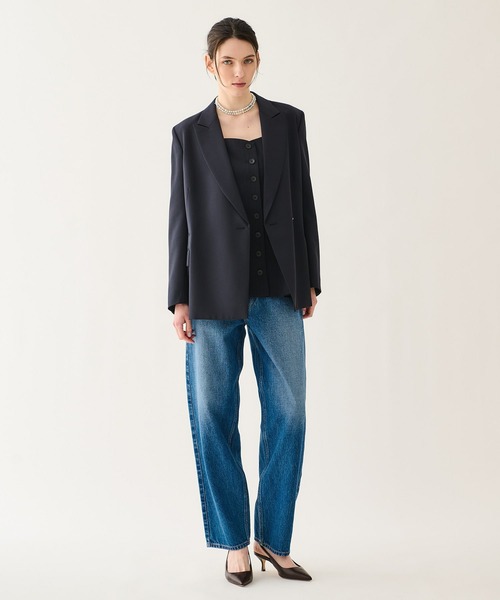 ESTNATION（エストネーション）の「ESTNATION / ピンストライプ ビスチェ（キャミソール・レディース・グレー系その他/ダークネイビー・38/36）」の22枚目の写真