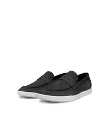 ECCO ON/OFF兼用 通勤靴 TRAVEL メンズ 本革 ローファー