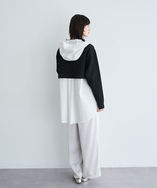 Editt by YECCA VECCA(エディットバイイェッカヴェッカ)の「ヴィンテージサテンイージーパンツ(その他パンツ・レディース・ベージュ/ネイビー/ライトグレー・FREE)」の15枚目の写真