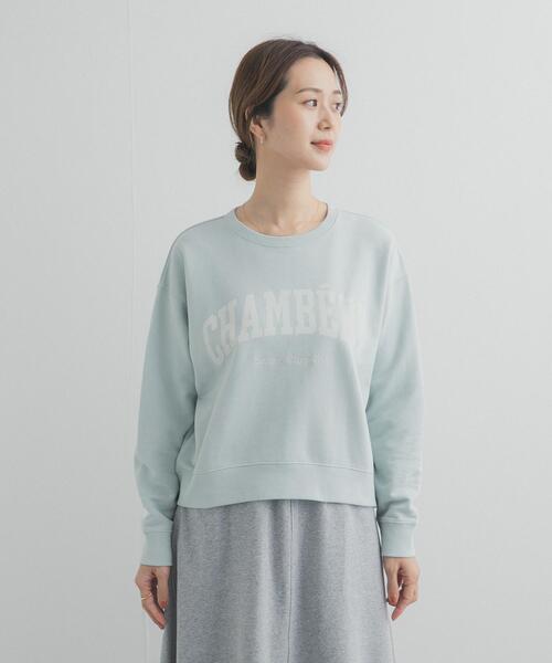 URBAN RESEARCH DOORS（アーバンリサーチドアーズ）の「カレッジロゴ刺繍スウェット（スウェット・レディース・ネイビー/ミント/ベージュ系その他・FREE）」の12枚目の写真