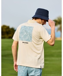 ROSASEN（ロサーセン）の「【Rosasen/GOLF】 ハダサラ冷感 プリント半袖ポロ（ポロシャツ）」