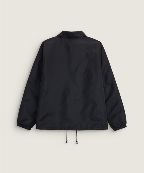 VANS(バンズ)の「TORREY コーチジャケット 2.0 / Torrey Nylon Coaches Jacket 2. VN000TREY281(ブルゾン・メンズ・ブラック・LARGE/SMALL/X-LARGE/XX-LARGE/MEDIUM)」の2枚目の写真