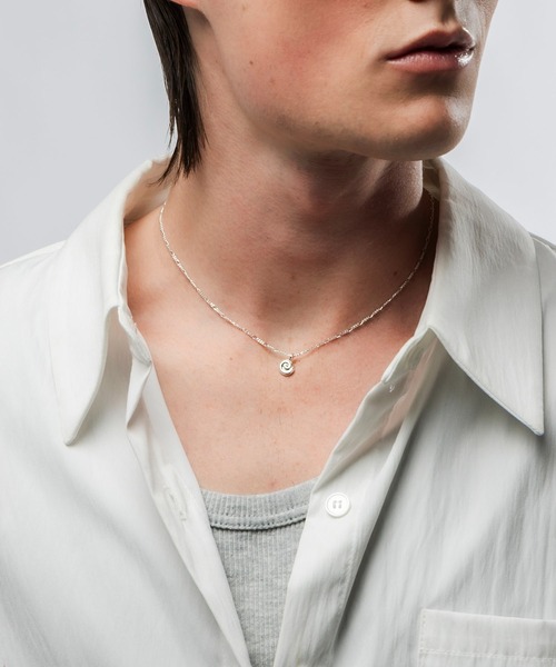 elanque ネックレス spiral motion necklace / 渦巻きモチーフネックレス（ネックレス