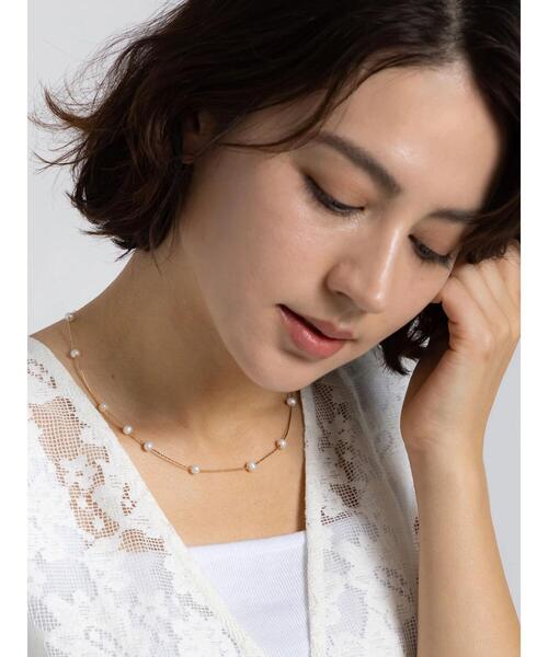 Te chichi（テチチ）の「ランダムパールネックレス（ネックレス・レディース・オフホワイト・F）」の2枚目の写真