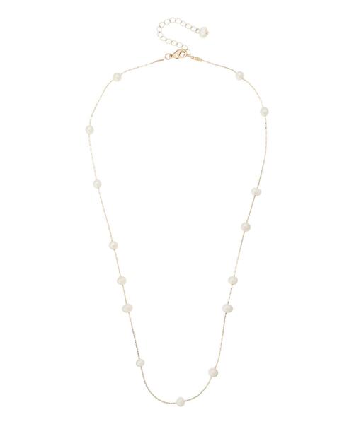 Te chichi（テチチ）の「ランダムパールネックレス（ネックレス・レディース・オフホワイト・F）」の3枚目の写真