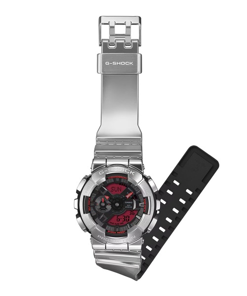 G-SHOCK（ジーショック）の「G-SHOCK/ジーショック 腕時計 GM-110YRA-8AJF（アナログ腕時計・メンズ・シルバー・FREE）」の3枚目の写真