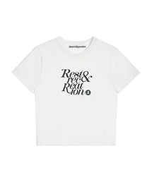 BASIC LOGO T-SHIRT - WHITE