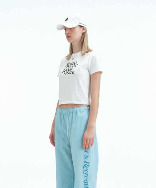 Rest&Recreation(レストアンドレクリエーション)の「BASIC LOGO T-SHIRT - WHITE(Tシャツ/カットソー・レディース・その他・ONE)」の4枚目の写真