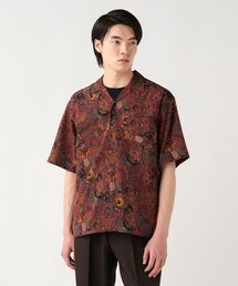 BEAMS HEART | プリント オープンカラー シャツ(シャツ/ブラウス)