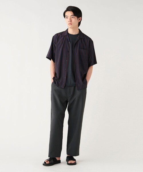 BEAMS HEART(ビームスハート)の「プリント オープンカラー シャツ(シャツ/ブラウス・メンズ・レッド系その他7/ホワイト系その他2/ホワイト/ダークブラウン/ネイビー・SMALL/MEDIUM/LARGE)」の19枚目の写真