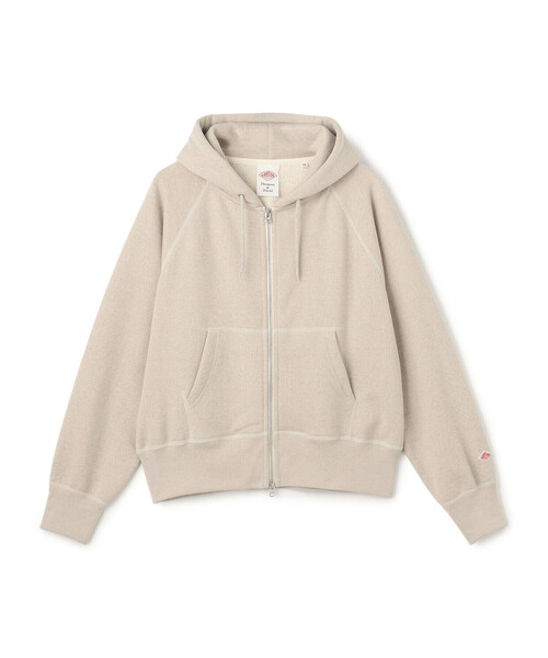 DANTON（ダントン）の「Store-Exclusive Men’s Loopwheel Zip Hoodie（パーカー・メンズ・ベージュ/グレー・40/44/38/42）」の2枚目の写真