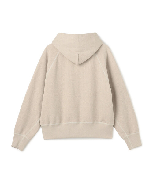 DANTON（ダントン）の「Store-Exclusive Men’s Loopwheel Zip Hoodie（パーカー・メンズ・ベージュ/グレー・40/44/38/42）」の4枚目の写真