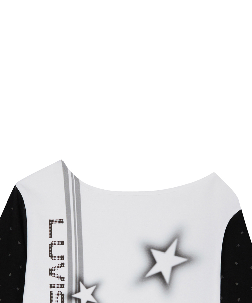 LUVISTRUE(ラヴイズトゥルー)の「EL STAR FAIRY ONE-SHOULDER TEE(WHITE)(Tシャツ/カットソー・レディース・その他・FREE)」の4枚目の写真