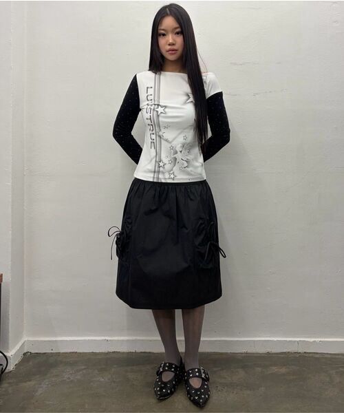 LUVISTRUE(ラヴイズトゥルー)の「EL STAR FAIRY ONE-SHOULDER TEE(WHITE)(Tシャツ/カットソー・レディース・その他・FREE)」の6枚目の写真