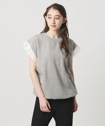 dahl'ia（ダリア）の「＜dahl’ia＞フリルスリーブ スウェット（スウェット）」