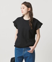 dahl'ia（ダリア）の「＜dahl’ia＞フリルスリーブ スウェット（スウェット）」