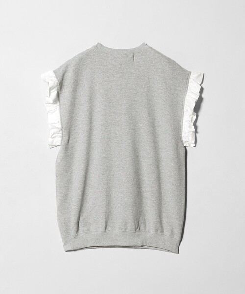 dahl'ia(ダリア)の「<dahl’ia>フリルスリーブ スウェット(スウェット・レディース・グレー系/ブラック・FREE)」の10枚目の写真