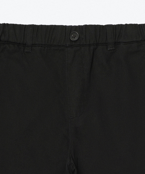 MUSINSA STANDARD KIDS（ムシンサスタンダードキッズ）の「裏起毛レギュラーフィットチノパンツ[ブラック]（その他パンツ・レディース・その他・100/110/120/130/140/150/160）」の5枚目の写真
