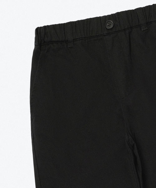 MUSINSA STANDARD KIDS（ムシンサスタンダードキッズ）の「裏起毛レギュラーフィットチノパンツ[ブラック]（その他パンツ・レディース・その他・100/110/120/130/140/150/160）」の6枚目の写真