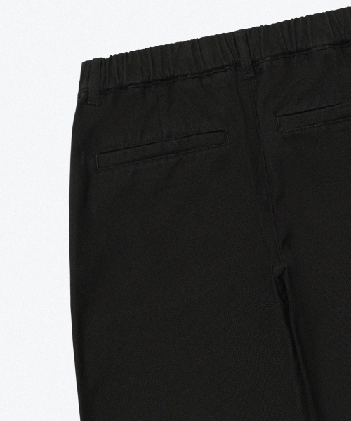 MUSINSA STANDARD KIDS（ムシンサスタンダードキッズ）の「裏起毛レギュラーフィットチノパンツ[ブラック]（その他パンツ・レディース・その他・100/110/120/130/140/150/160）」の7枚目の写真