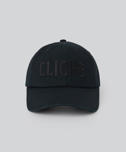 セール】クリシェウォッシュドボールキャップ（ダークネイビー