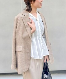 NOLLEY’S | ウォッシャブルカラミオーバージャケット(テーラードジャケット)