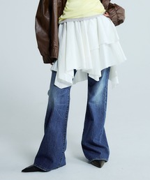 JEANASIS | アソートイレヘムミスカート/654410(スカート)