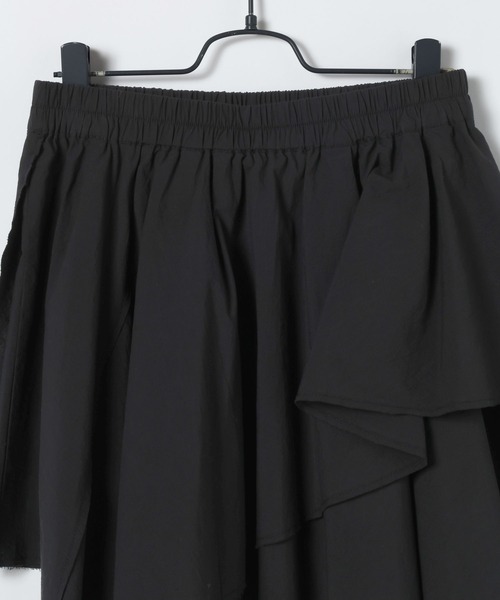 JEANASIS（ジーナシス）の「アソートイレヘムミスカート/654410（スカート・レディース・パープル系その他/オフホワイト/ブラック・FREE）」の7枚目の写真