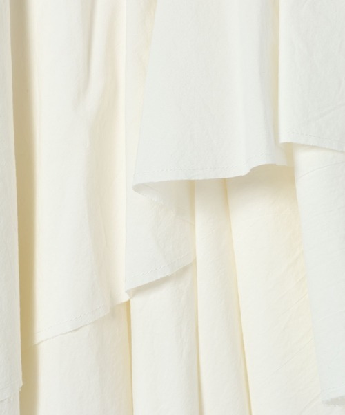 JEANASIS（ジーナシス）の「アソートイレヘムミスカート/654410（スカート・レディース・パープル系その他/オフホワイト/ブラック・FREE）」の8枚目の写真