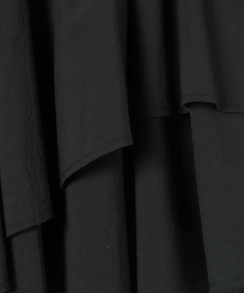 JEANASIS（ジーナシス）の「アソートイレヘムミスカート/654410（スカート・レディース・パープル系その他/オフホワイト/ブラック・FREE）」の9枚目の写真