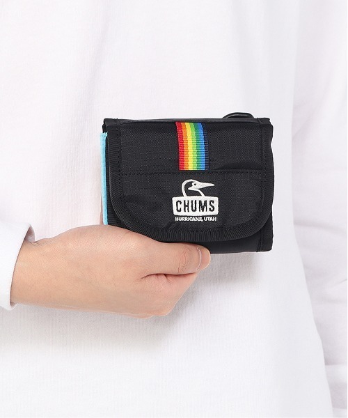 CHUMS（チャムス）の「【CHUMS/チャムス】 Spring Dale Multi Wallet（財布・レディース・ブラック系その他/ブラック×ホワイト・FREE）」の3枚目の写真