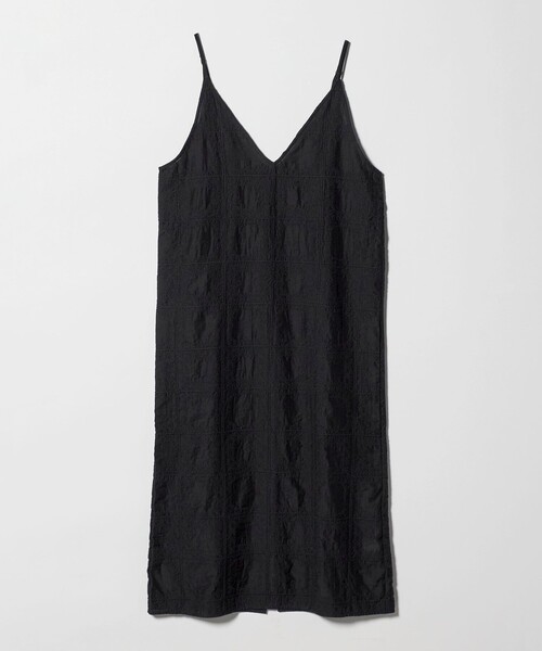 green label relaxing（グリーンレーベルリラクシング）の「シアー クロス ステッチ ワンピース（ワンピース・レディース・オフホワイト/ブラック・FREE）」の22枚目の写真