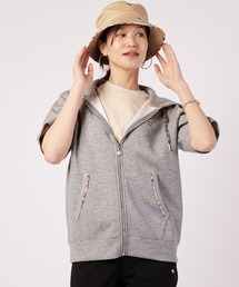 セール】ASSORT THERMAL EYELET DESIGN DOUBLE ZIP HOODIE / アソート